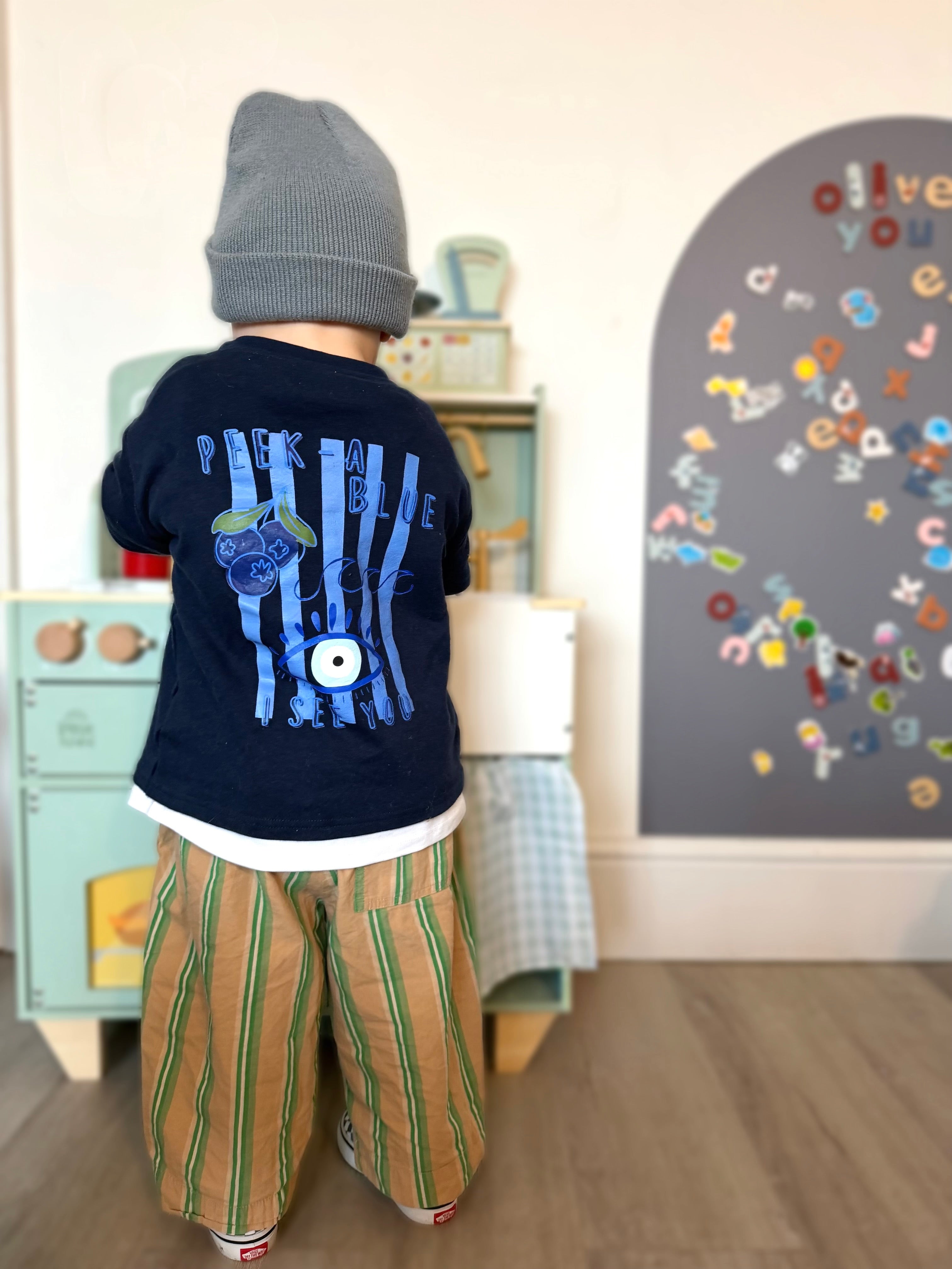 Peek-A Blue T-Shirt