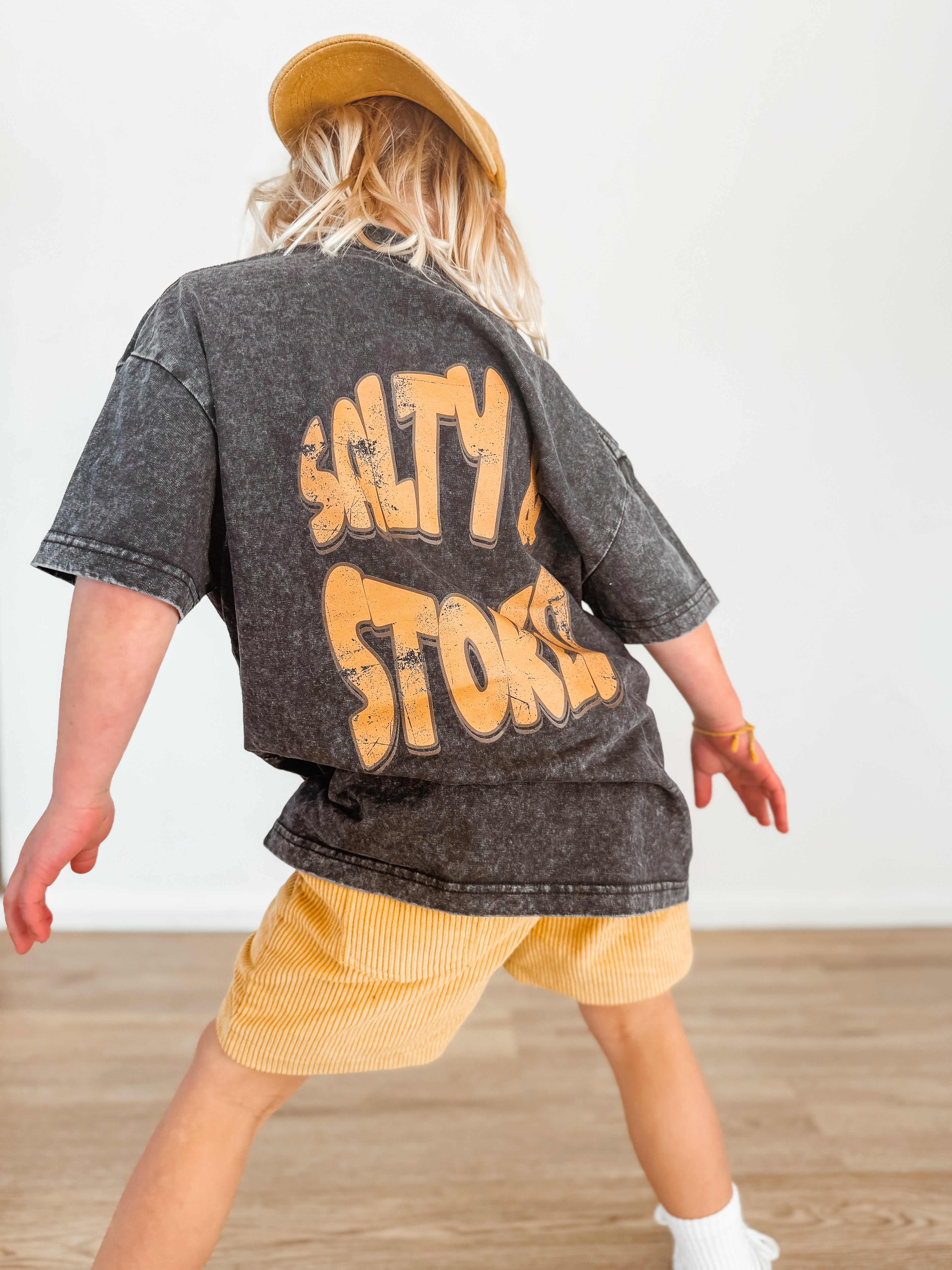 Dark Choc Chip Acid Washed T-Shirt *LIMITED EDITION*