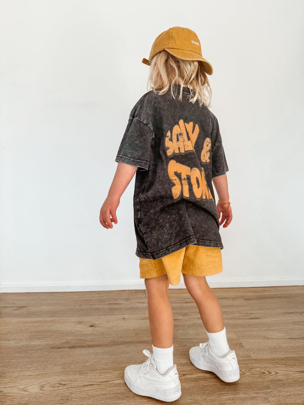 Dark Choc Chip Acid Washed T-Shirt *LIMITED EDITION*
