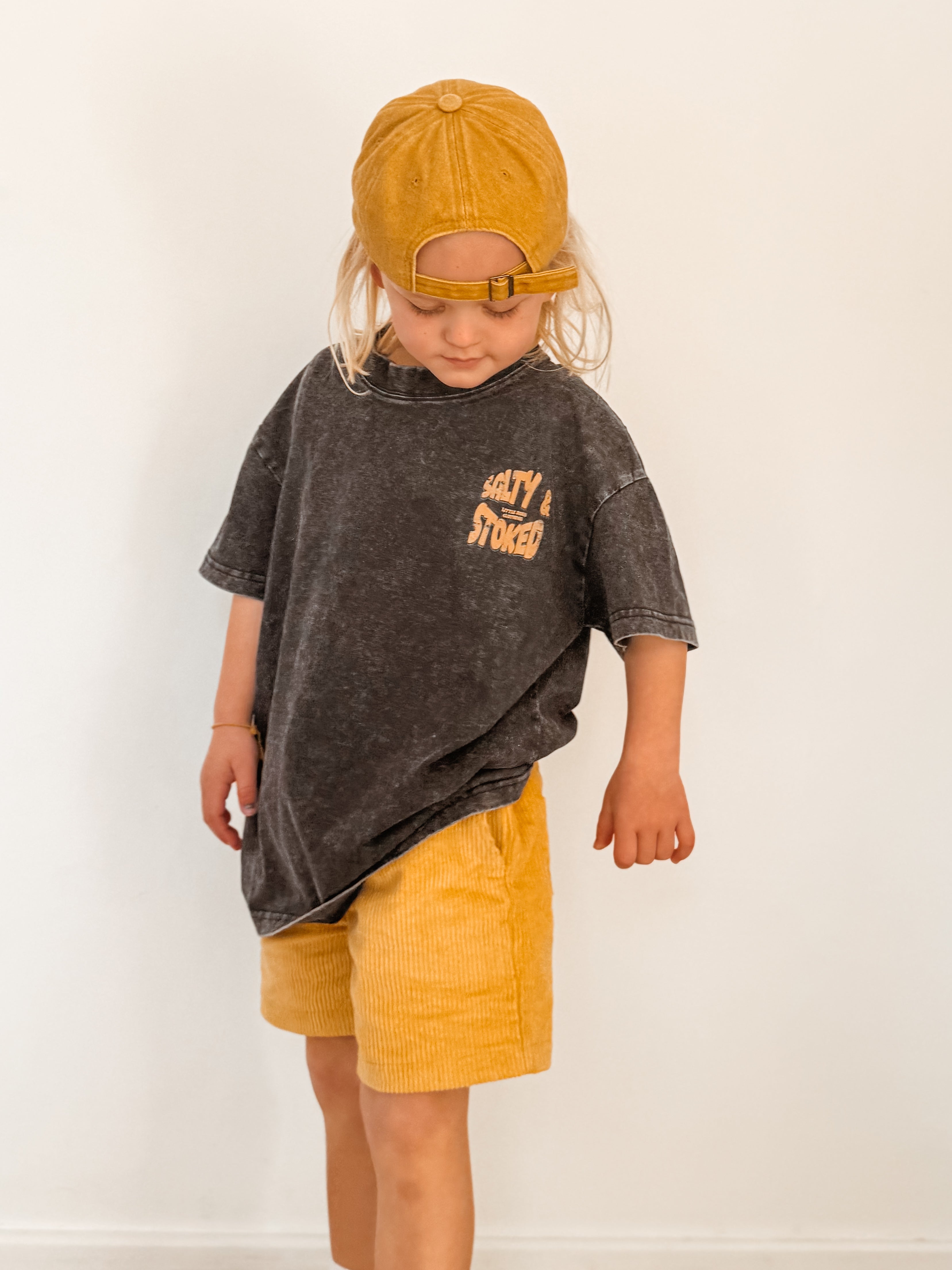 Dark Choc Chip Acid Washed T-Shirt *LIMITED EDITION*