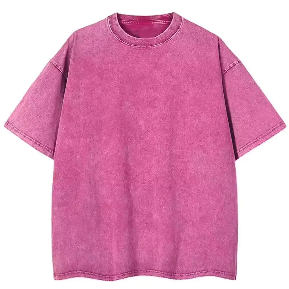 Raspberry Ripple Acid Washed T-Shirt *LIMITED EDITION*