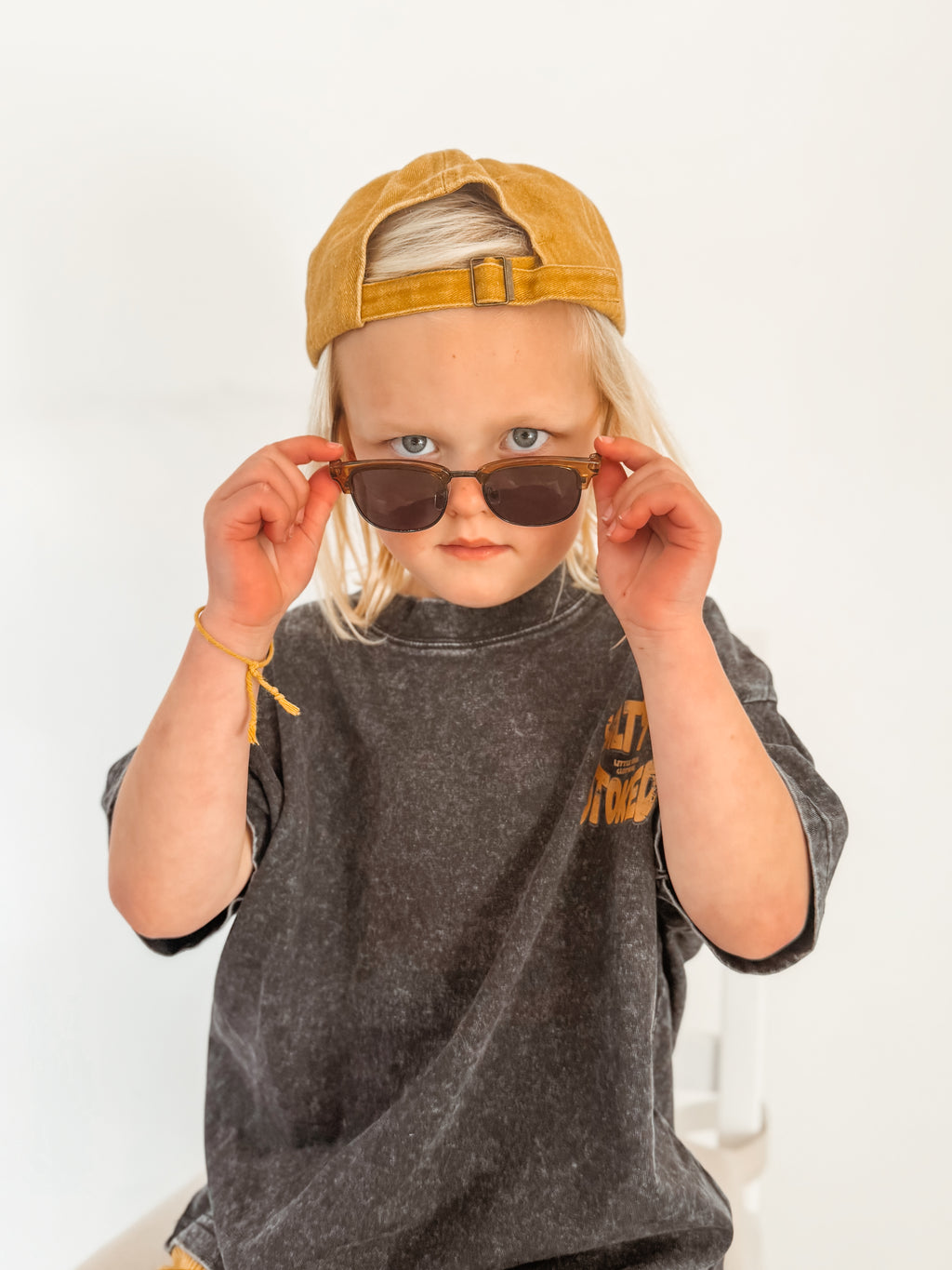 Dark Choc Chip Acid Washed T-Shirt *LIMITED EDITION*