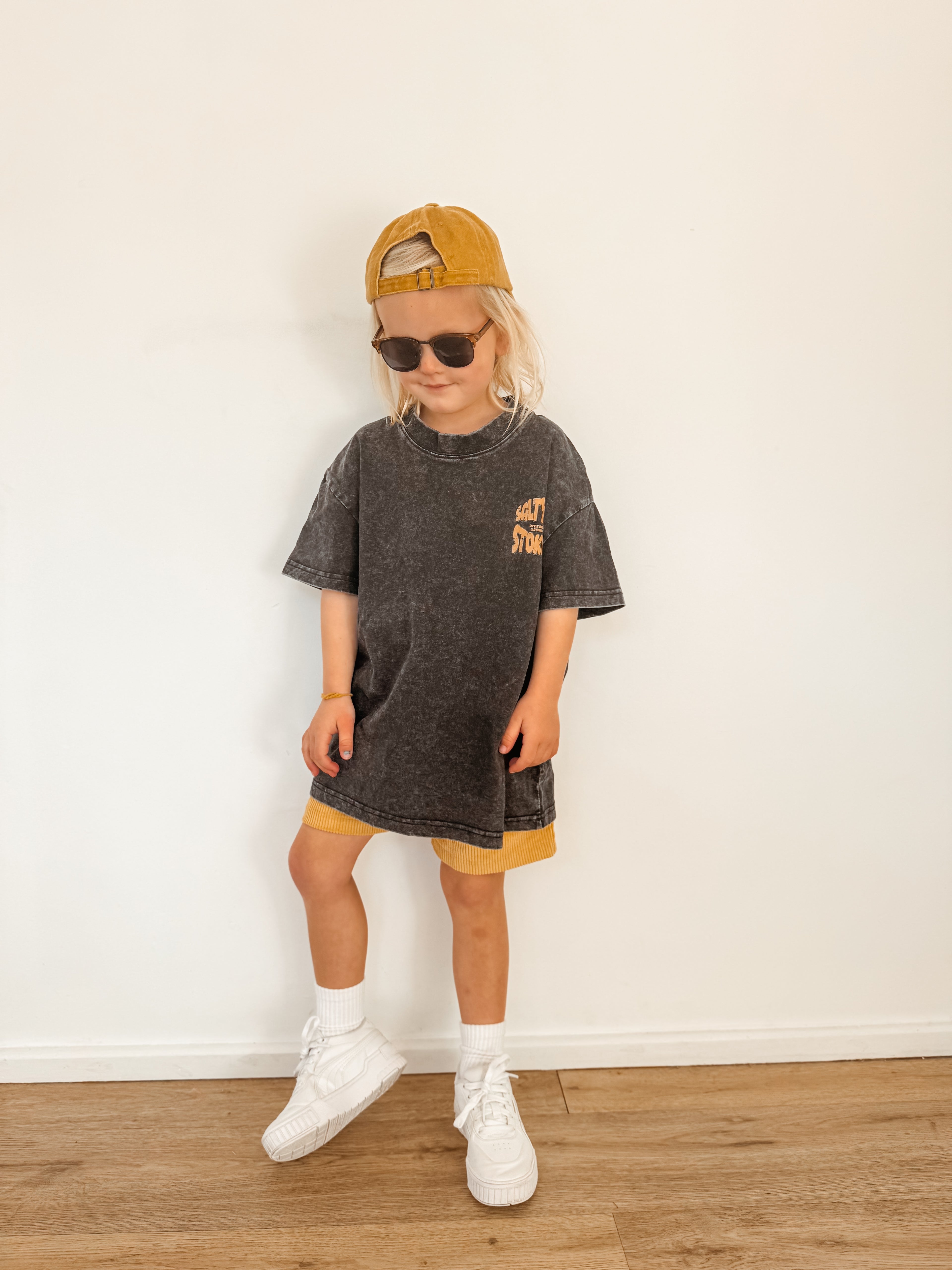 Dark Choc Chip Acid Washed T-Shirt *LIMITED EDITION*